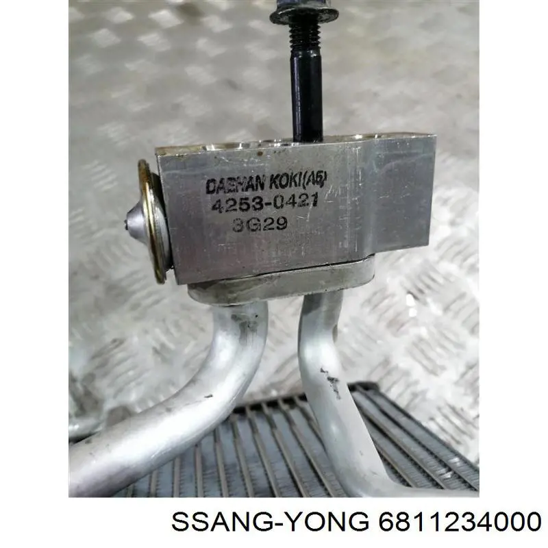  6811234000 Ssang Yong