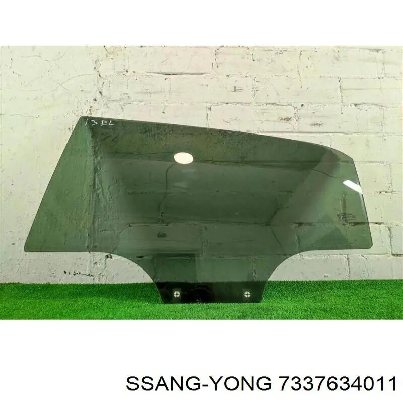 Купить 7337634021 Ssang Yong Стекло двери задней левой