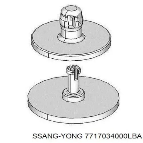  7717034000LBA Ssang Yong