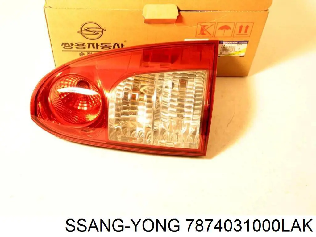 Накладка бампера переднего правая на SsangYong Actyon CJ