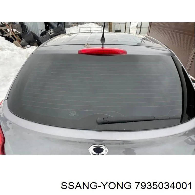 Стекло багажника двери 3/5-й задней (ляды) на SsangYong Actyon 