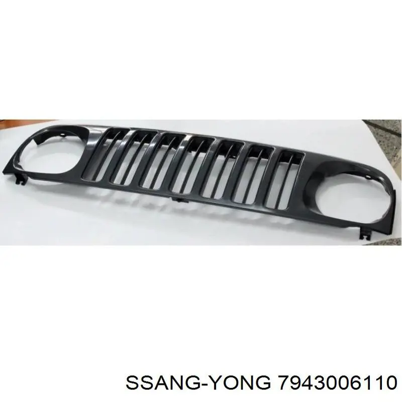 Решетка радиатора на SsangYong Korando KJ (Ссанг-йонг Корандо)