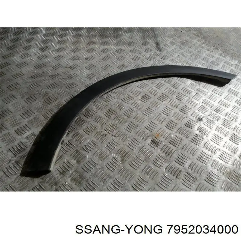 Expansor (placa sobreposta) de arco do pára-lama dianteiro direito para SsangYong Actyon 