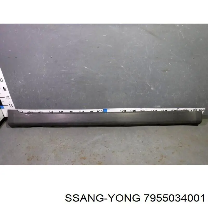 Накладка (молдинг) порога наружная левая Ssang Yong 7955034001 цена, от 16.95 USD