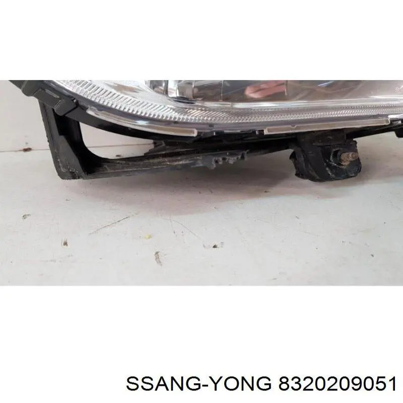 Фара противотуманная, правая Ssang Yong 8320209051 цена, от 73.30 USD