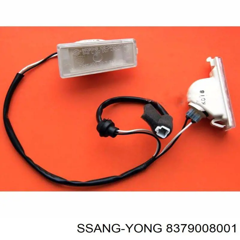 Фонарь подсветки заднего номера SsangYong Rexton I внедорожник (RJ) (2002 - 2006) цена, от 38.01 USD