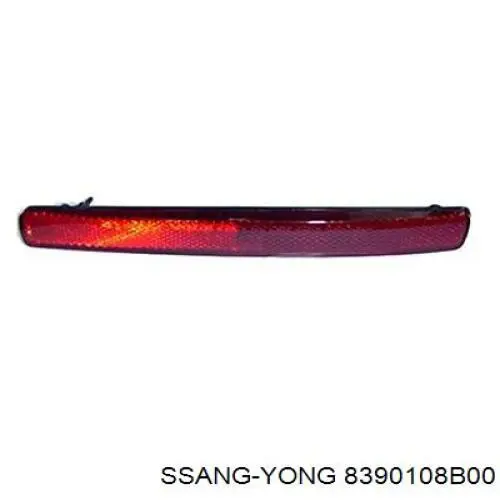 Левый отражатель заднего бампера Ssang Yong 8390108B00 цена, от 8.47 USD