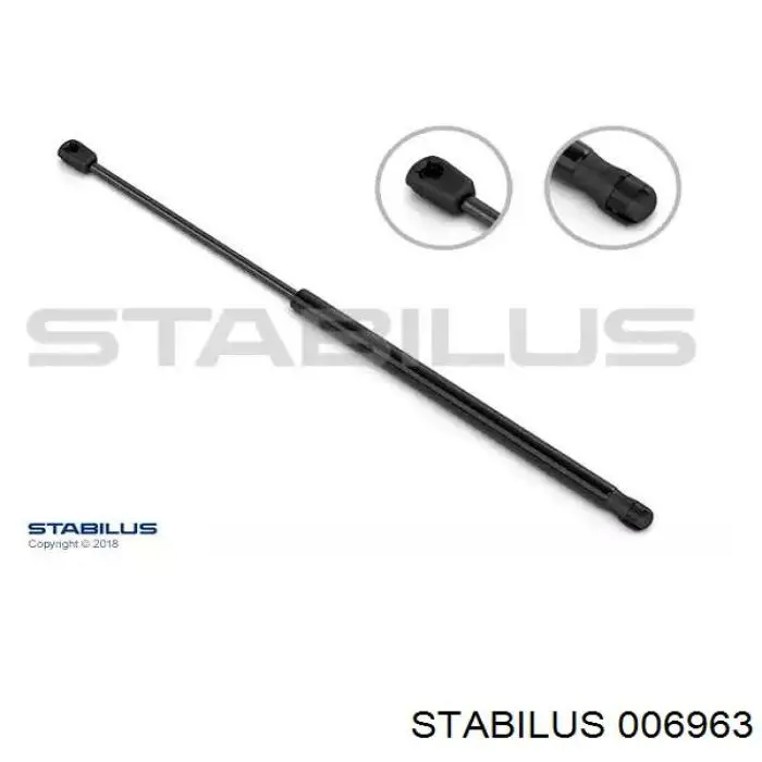 006963 Stabilus амортизатор стекла багажника (двери 3/5-й задней (ляды)