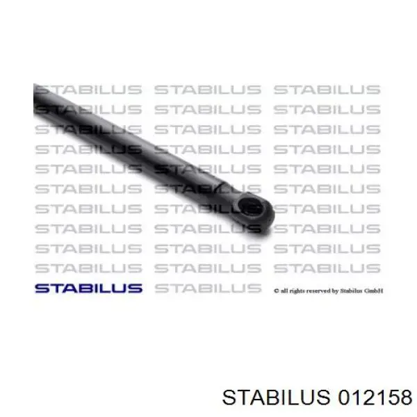 Газовый упор багажника Stabilus 012158