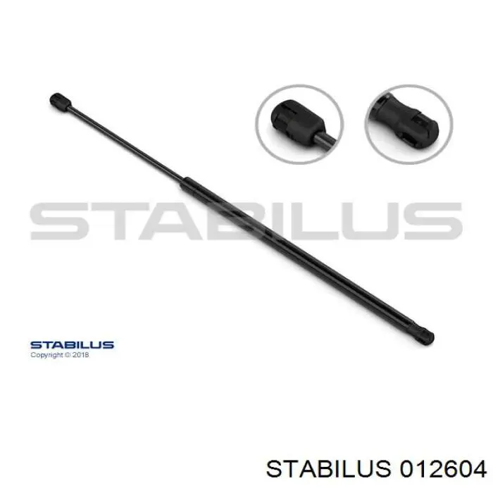 Газовый упор багажника Stabilus 012604