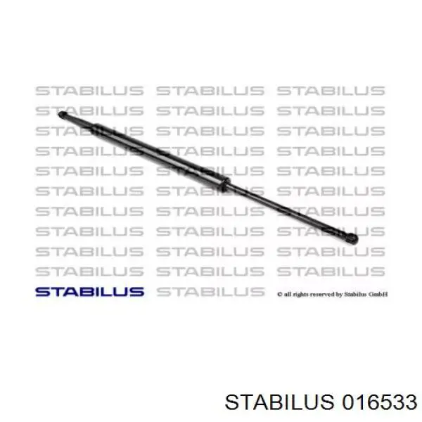 Амортизатор багажника 016533 Stabilus