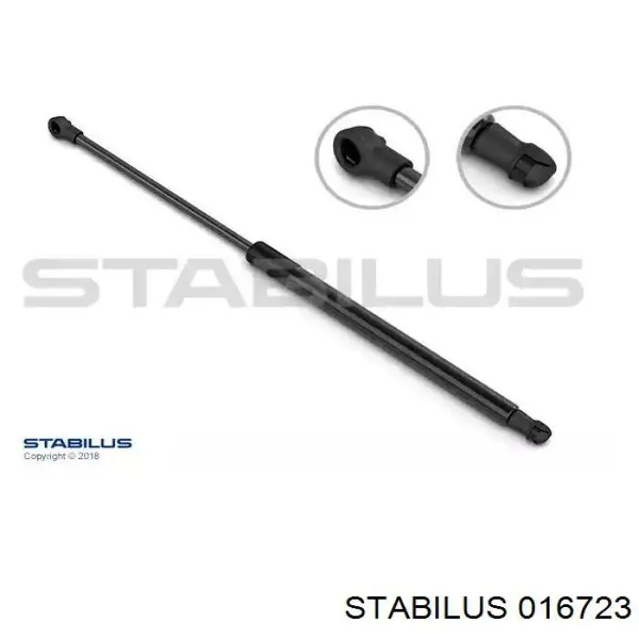 Амортизатор багажника 016723 Stabilus