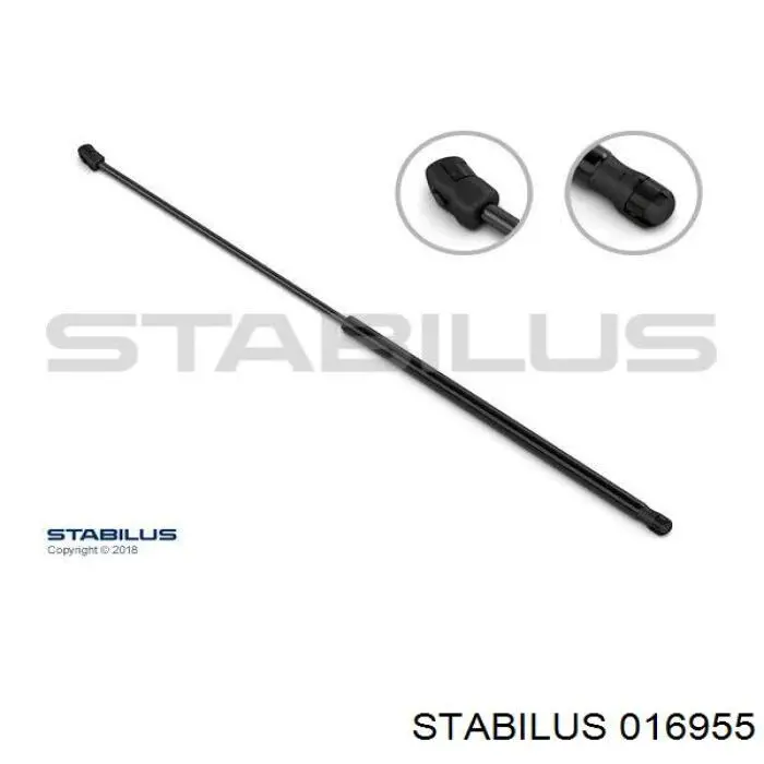 Амортизатор капота 016955 Stabilus