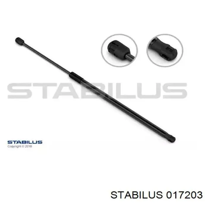 Амортизатор багажника 017203 Stabilus