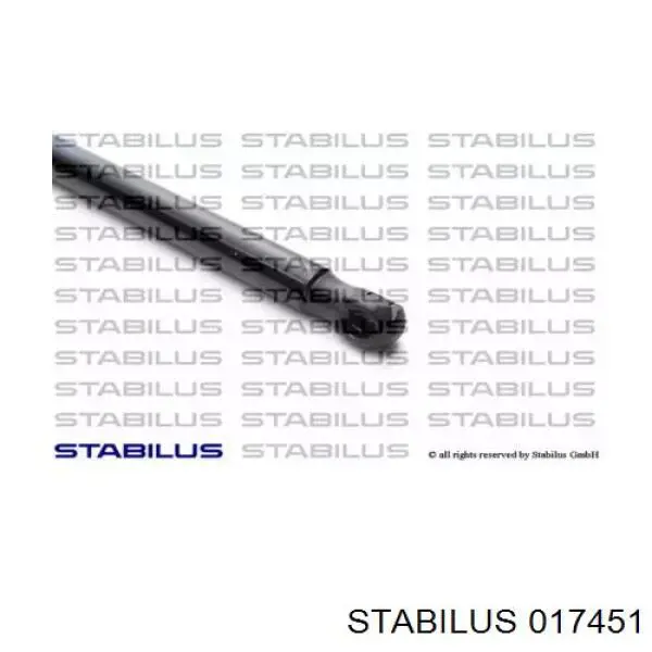 Амортизатор багажника 017451 Stabilus
