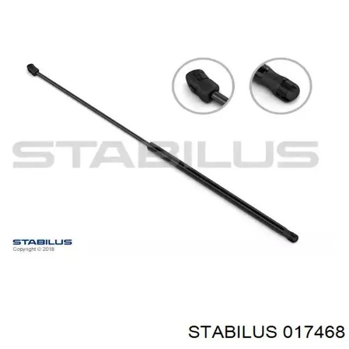 Амортизатор крышки багажника (двери 3/5-й задней) Stabilus 017468