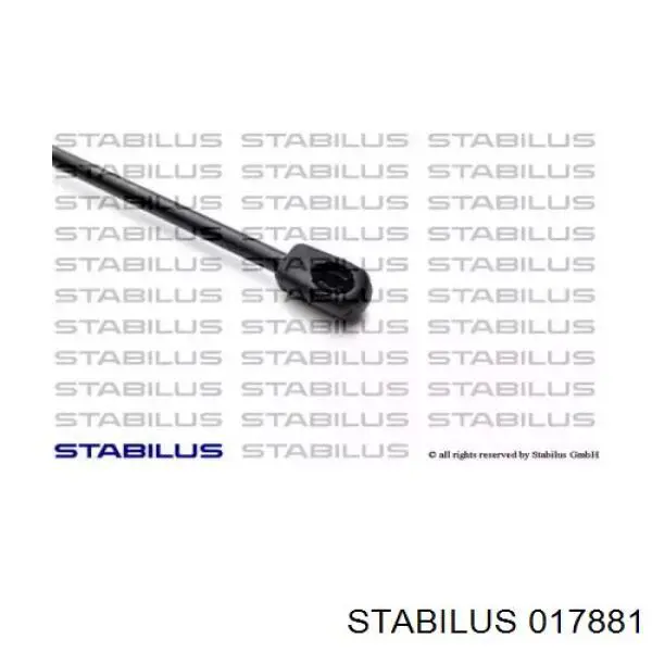 Amortiguador de maletero 017881 Stabilus