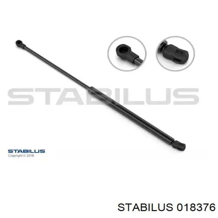 Амортизатор багажника 018376 Stabilus