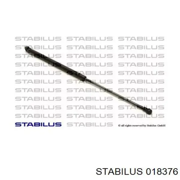 Amortiguador de maletero 018376 Stabilus