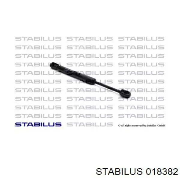 Амортизатор багажника 018382 Stabilus