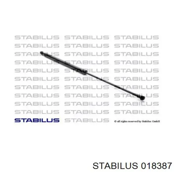 Амортизатор багажника 018387 Stabilus