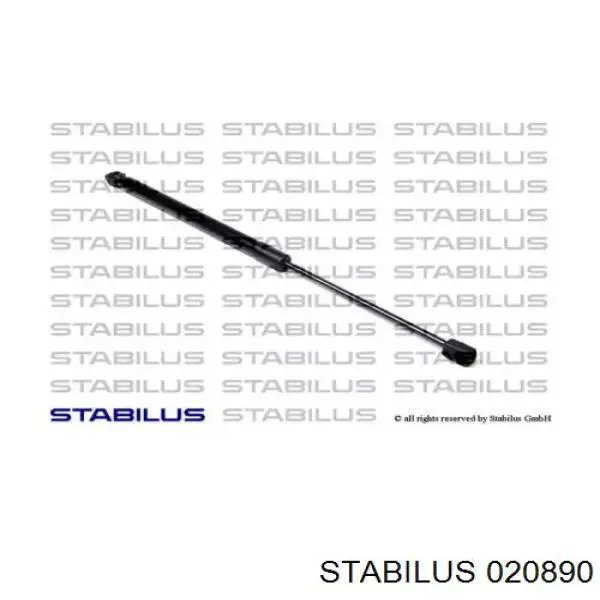 020890 Stabilus Амортизатор крышки багажника