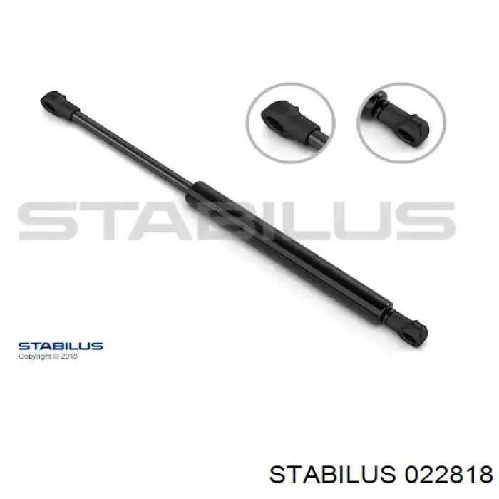 Амортизатор багажника 022818 Stabilus