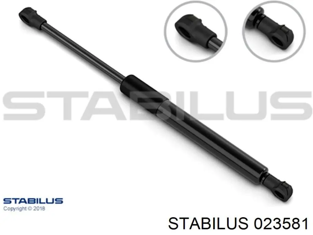 Амортизатор багажника 023581 Stabilus