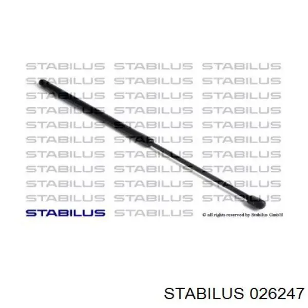 Амортизатор багажника 026247 Stabilus