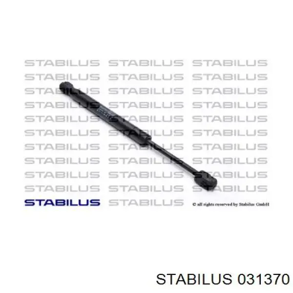 Амортизатор багажника 031370 Stabilus