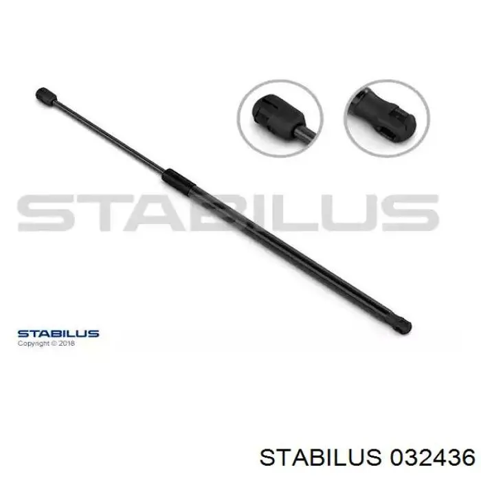 032436 Stabilus Амортизатор крышки багажника