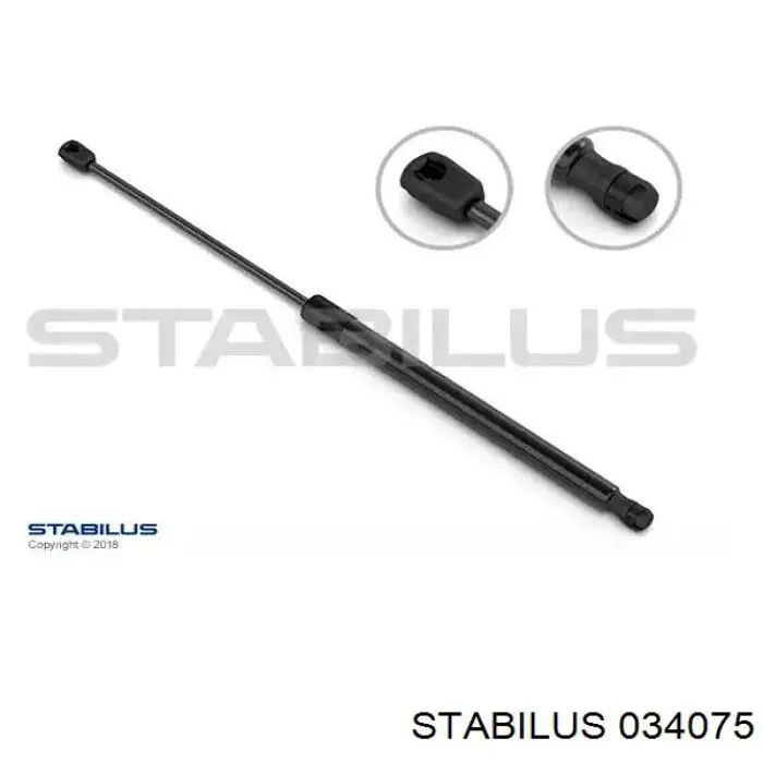 Купить 034075 Stabilus Амортизатор двери багажника