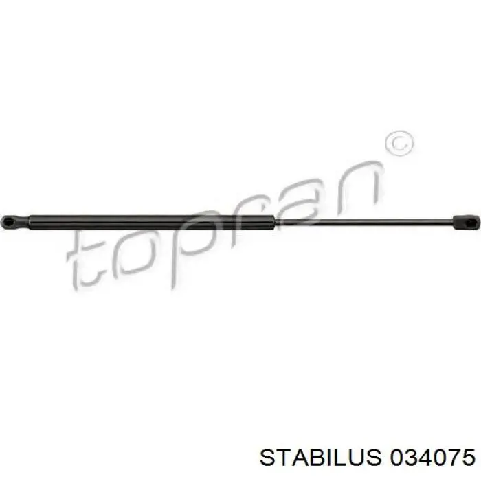 Газовый упор багажника Stabilus 034075
