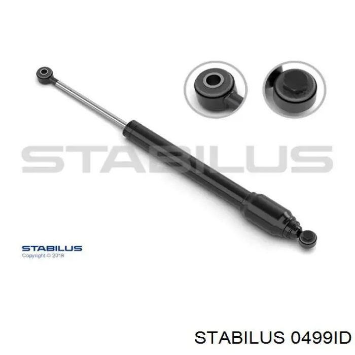 0499ID Stabilus амортизатор рулевого механизма (демпфер)