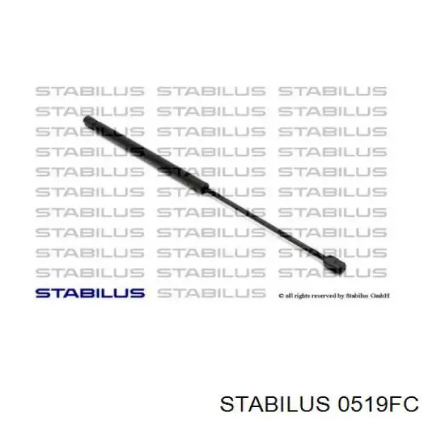 Амортизатор багажника 0519FC Stabilus