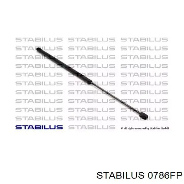 Амортизатор багажника 0786FP Stabilus