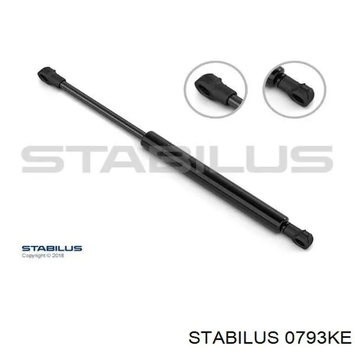 Упор капота Stabilus 0793KE