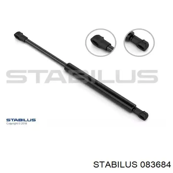 Амортизатор багажника 083684 Stabilus