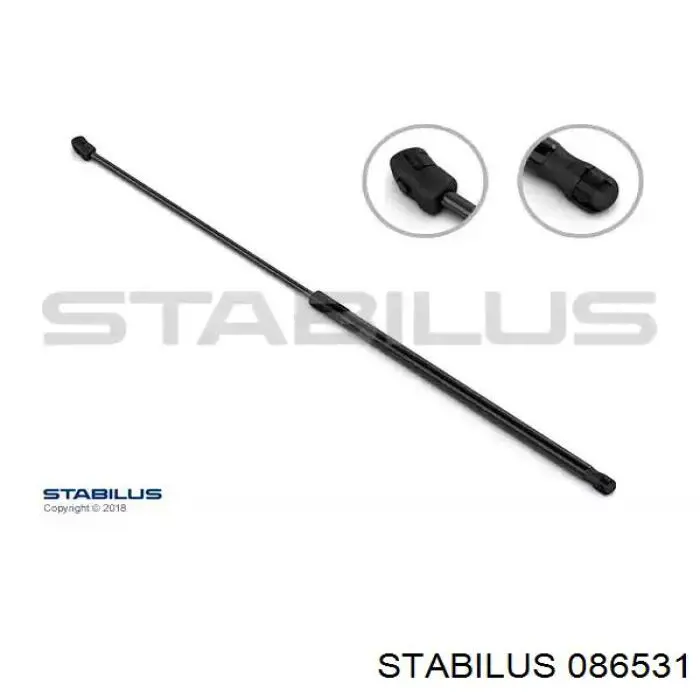 Амортизатор капота 086531 Stabilus