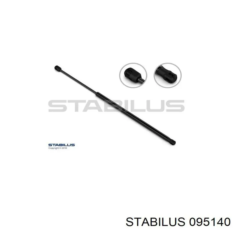 Амортизатор багажника 095140 Stabilus