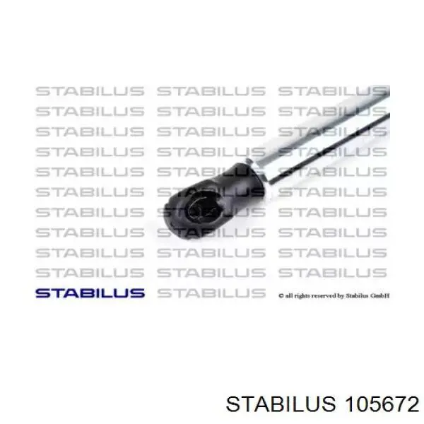 105672 Stabilus Амортизатор крышки багажника
