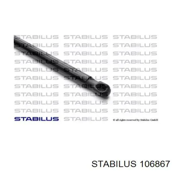 106867 Stabilus Амортизатор крышки багажника