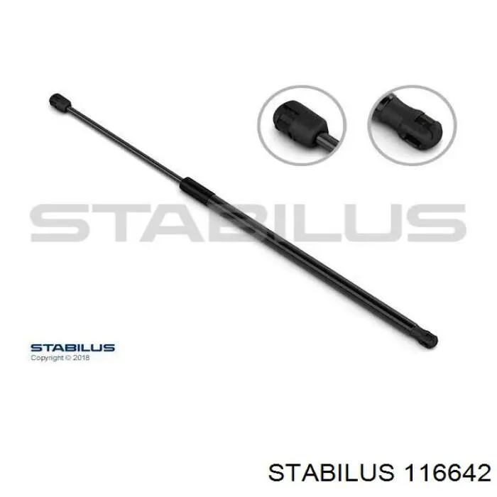 Амортизатор задней двери Stabilus 116642 цена, от 13.45 USD