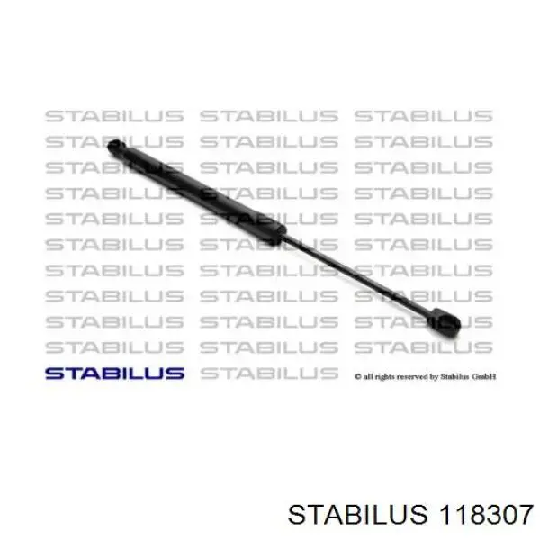 Купить 118307 Stabilus Амортизатор двери багажника