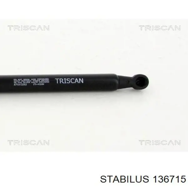 136715 Stabilus Амортизатор крышки багажника