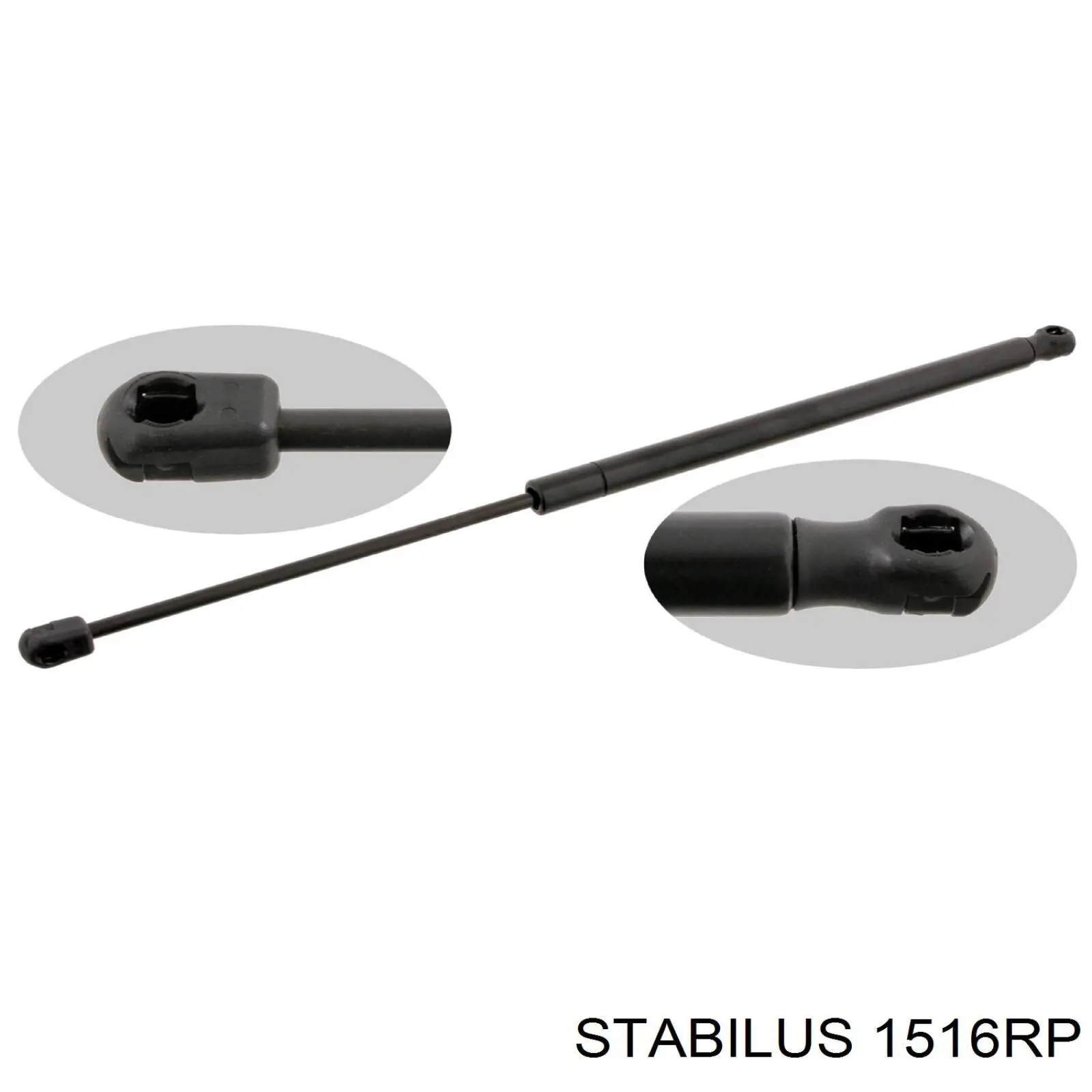 Газовый упор багажника Stabilus 1516RP