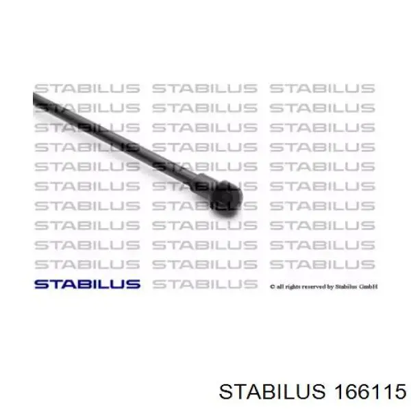 Купить 166115 Stabilus Амортизатор двери багажника