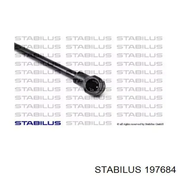 Купить 197684 Stabilus Амортизатор двери багажника
