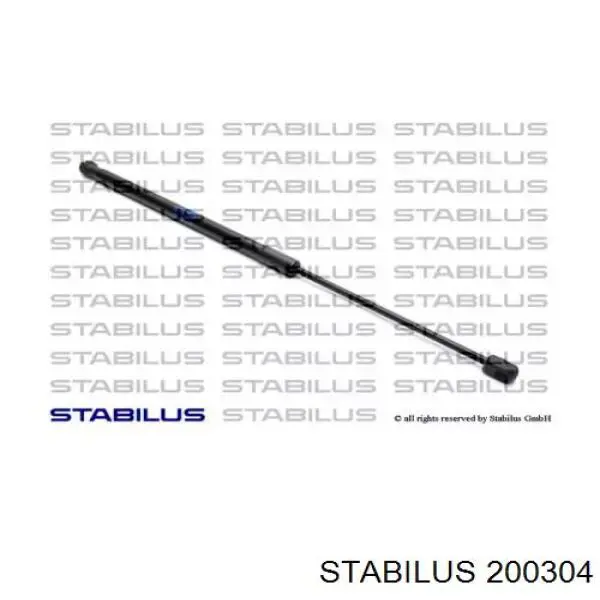 Амортизатор багажника 200304 Stabilus