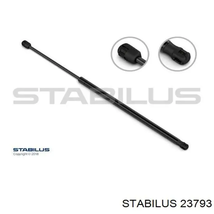 Амортизатор багажника 23793 Stabilus